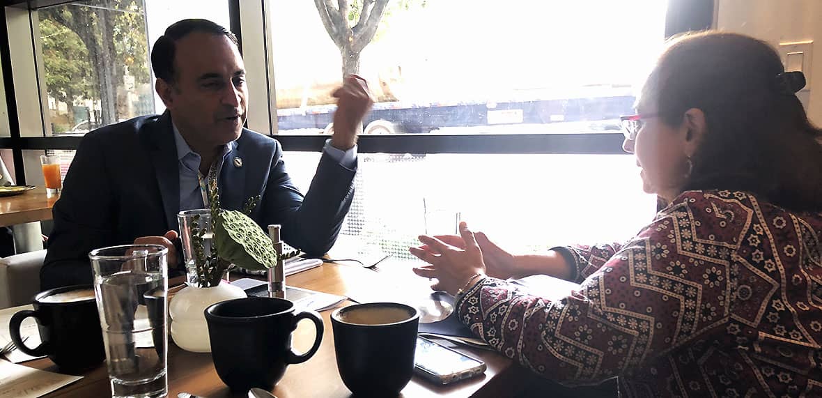 Hon. Ash Kalra, Member, California State Assembly and Ms. Shazia Rafi, President, AQA discussed California's leadership on super pollutants and low-carbon policies and how it can be used as an example for growing economies.